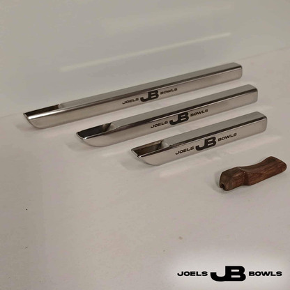 8" Handcrafted Square Stainless-Steel Bowl